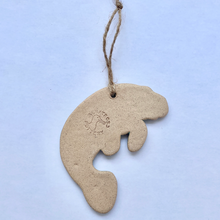Load image into Gallery viewer, Manatee Ornament
