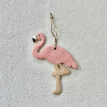 Load image into Gallery viewer, Flamingo Ornament
