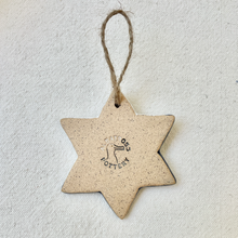 Load image into Gallery viewer, Star of David Ornament
