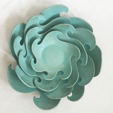 Load image into Gallery viewer, Sea Foam Wave Bowls

